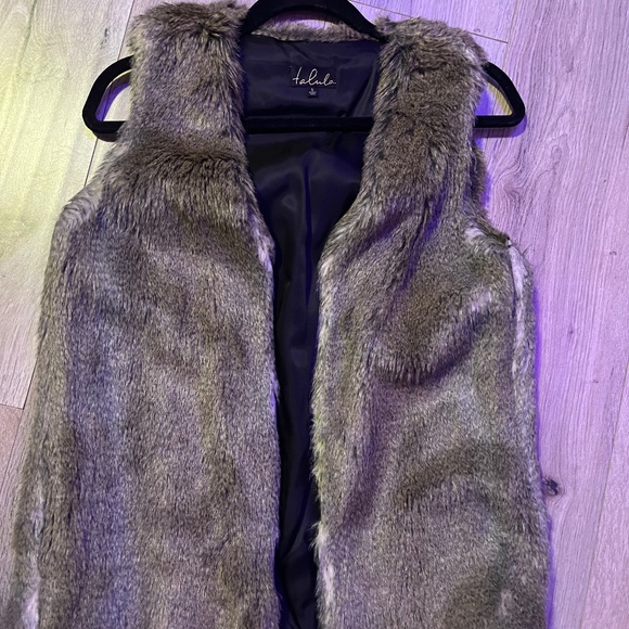 Aritzia fur vest - Picture 1 of 1
